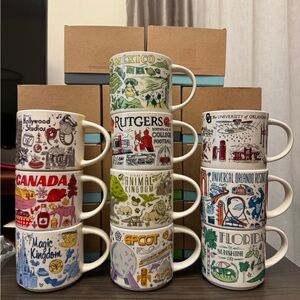 Starbucks Illustrated Travel Mug Collection